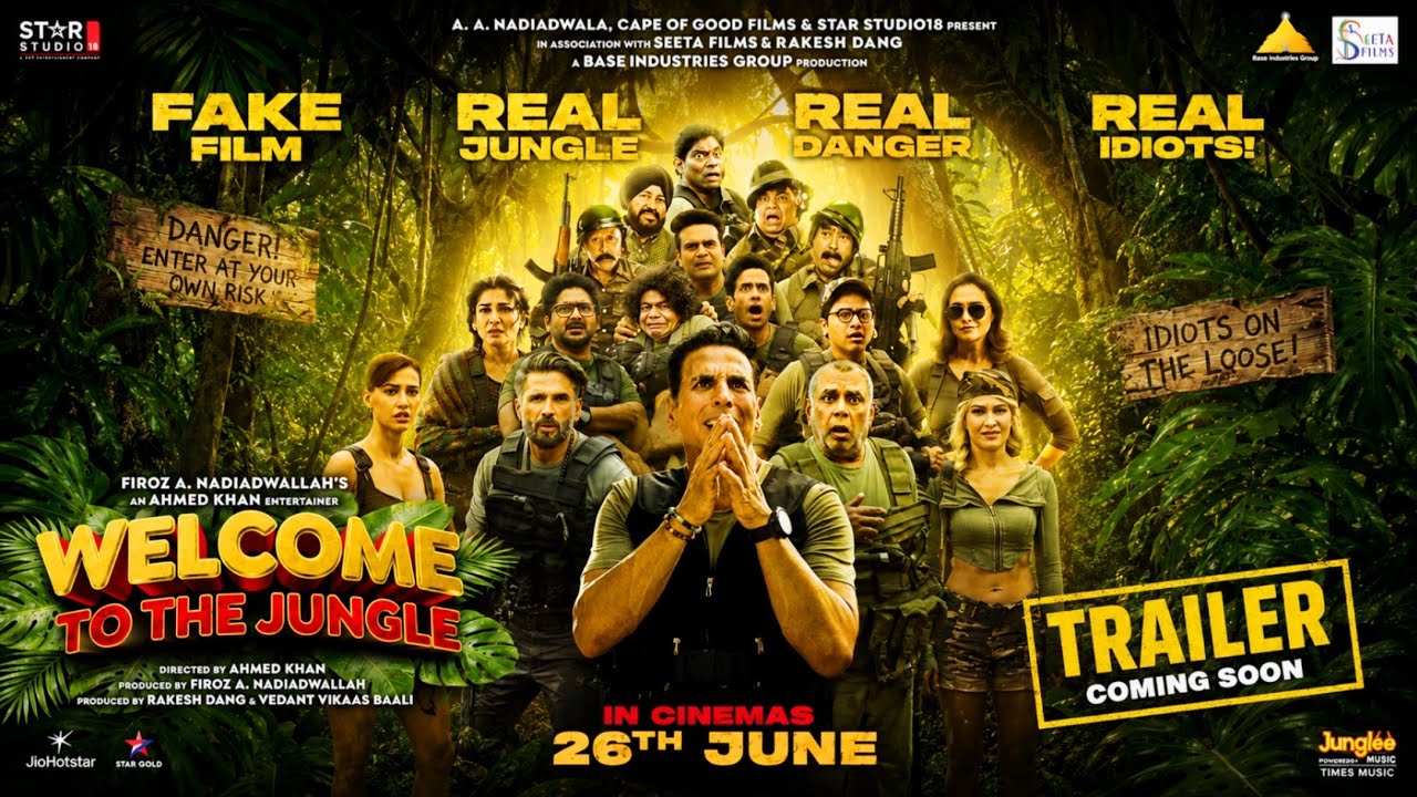 Welcome To The Jungle | Trailer Out Only Few Hours | Akshay Kumar | Disha Patani | Ahmed Khan