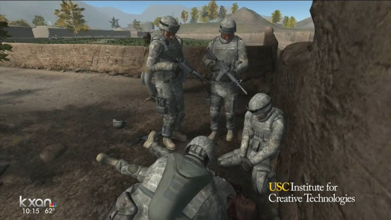 Psychologists using virtual reality to help treat PTSD in veterans