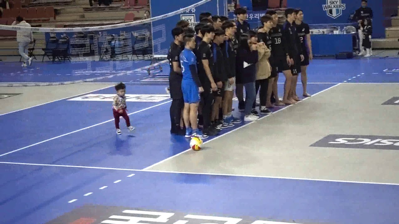 현대캐피탈 스카이워커스 skywalkers 한국전력빅스톰전 문성민 moon sungmin 선수아들 문시호 moon siho 문리호 moon liho  korea volleyball