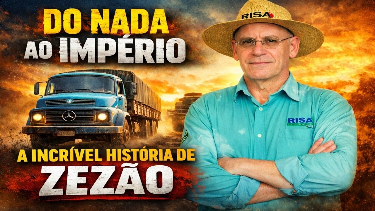 Ele Dormia no Caminhão… Hoje Comanda um Império Bilionário do Agro 🇧🇷