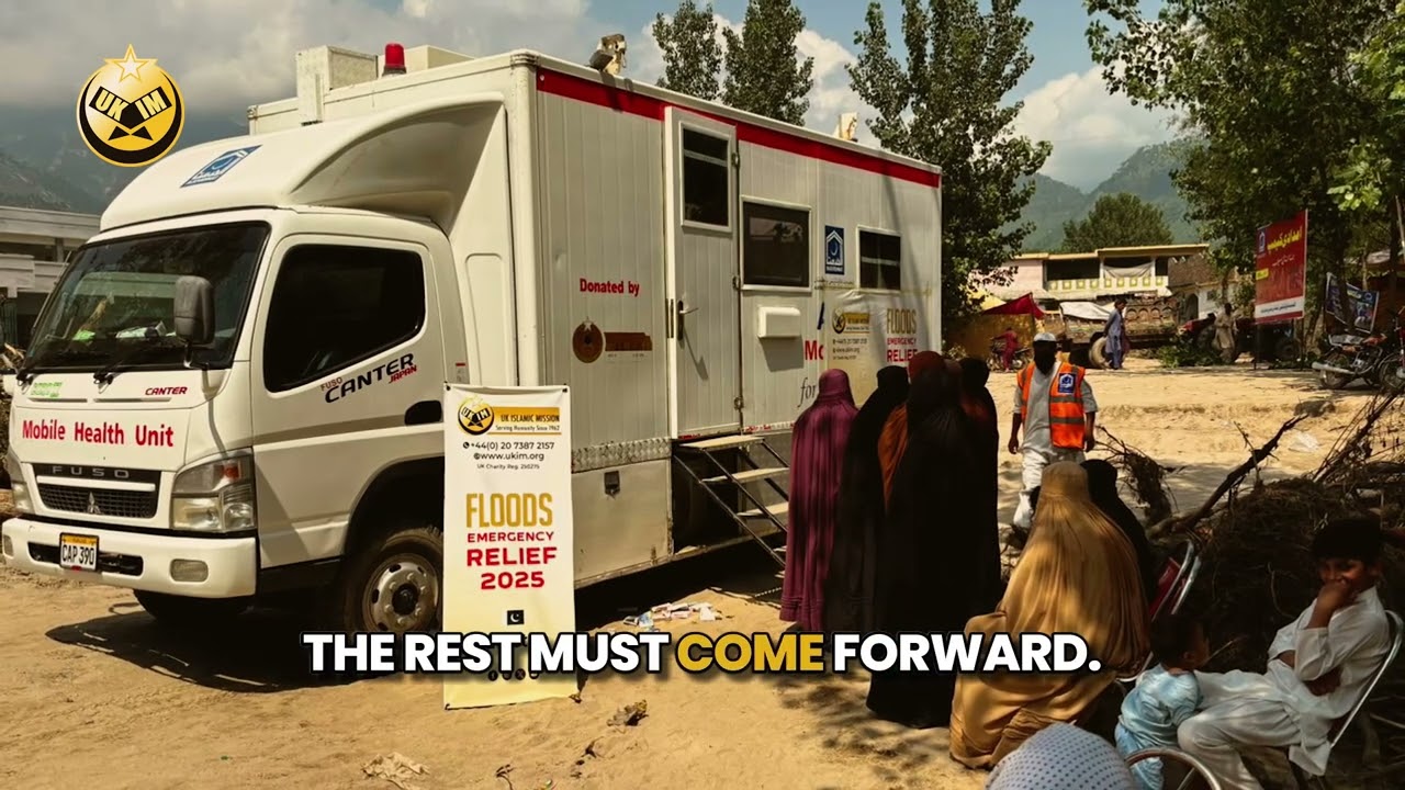 UKIM- UK islamic mission-Flood relief HQ activities