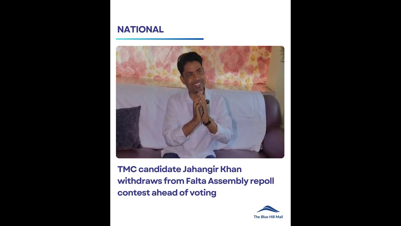 TMC candidate Jahangir Khan withdraws from Falta Assembly repoll contest ahead of voting