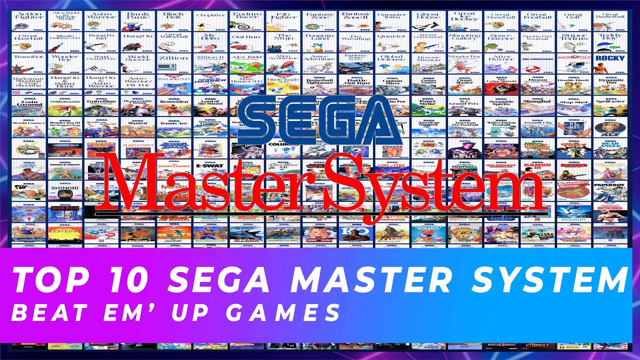 Top 10 Master System Beat em up Games