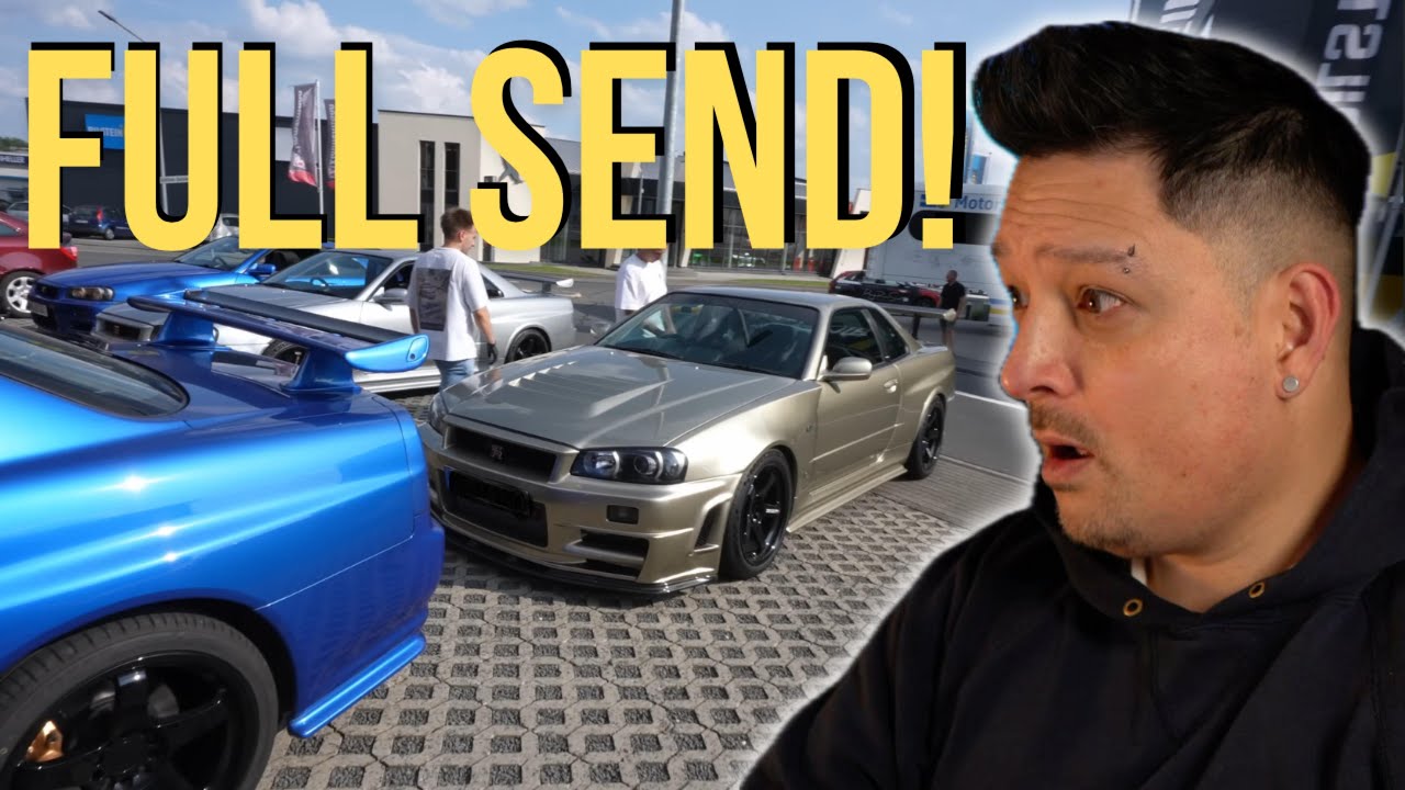 This 850HP R34 GTR Is Absolutly Wild on the Nürburgring