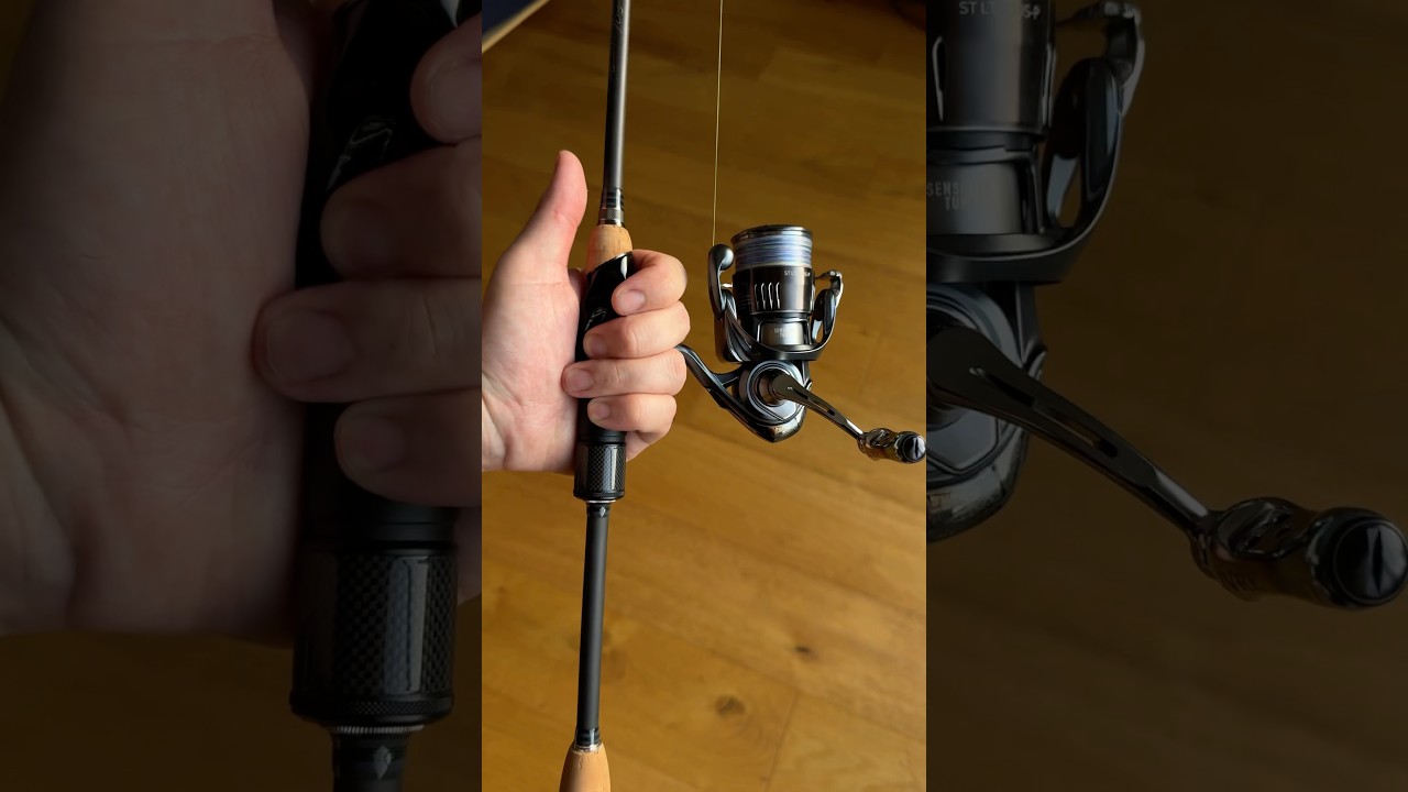 New ultra light combo💫 #jdm #fishing #fish #daiwa #megabass #ultralightfishing #lighttackle #shorts