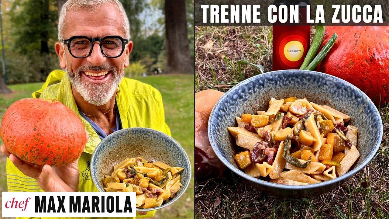 PASTA con ZUCCA E GAMBUCCIO - Cremosa, Saporita e Autunnale! Ricetta di Chef Max Mariola