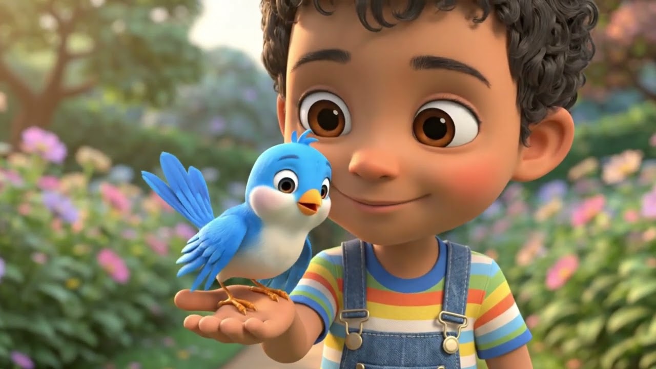 VOA VOA PASSARINHO | Música Infantil em Português | Desenho Animado 3D