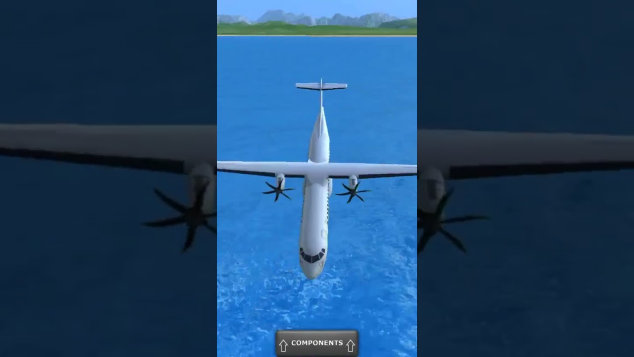 Japan Airlines Flight 350 #turbopropflightsimulator #airplanecrash