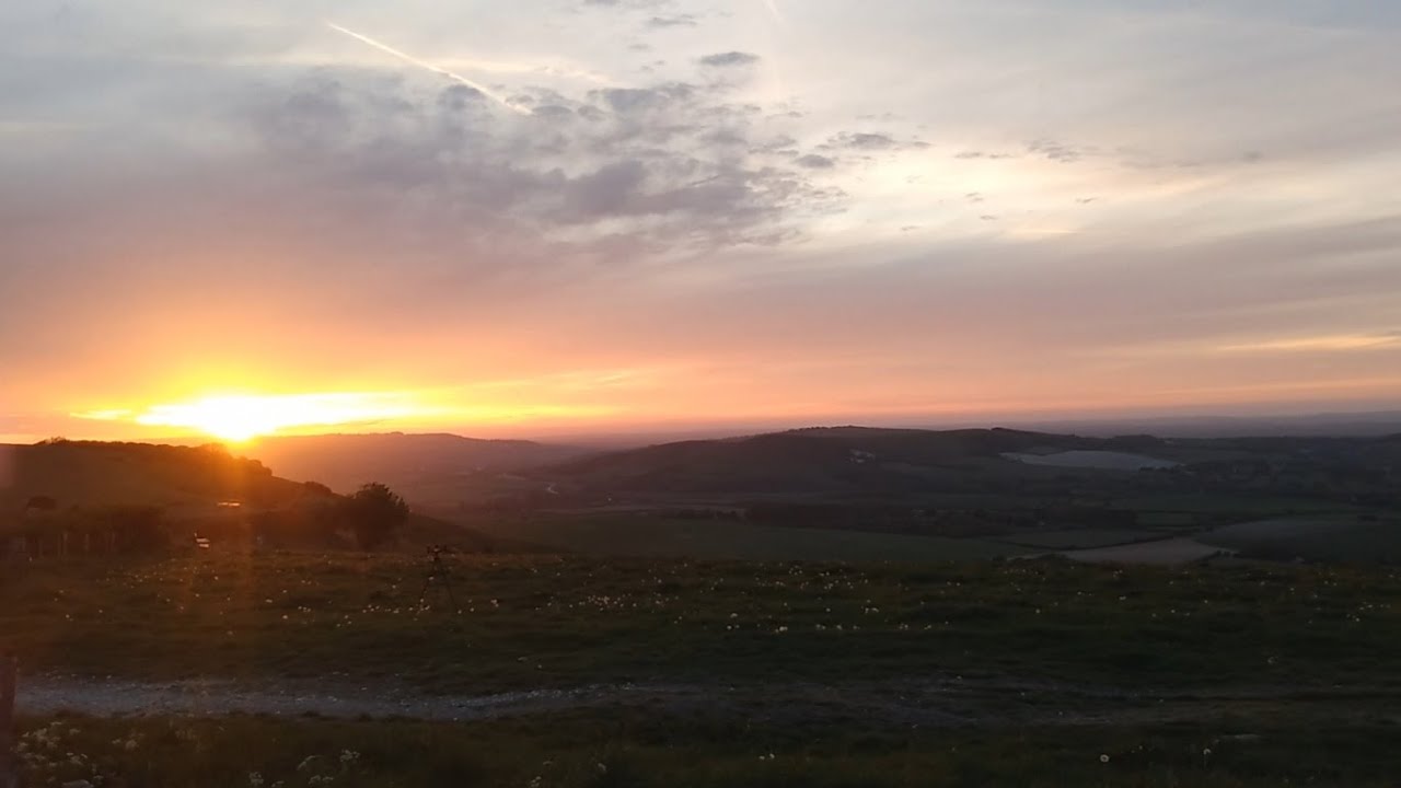 Firle Beacon, South Downs, Southern England - Wild camp and walk