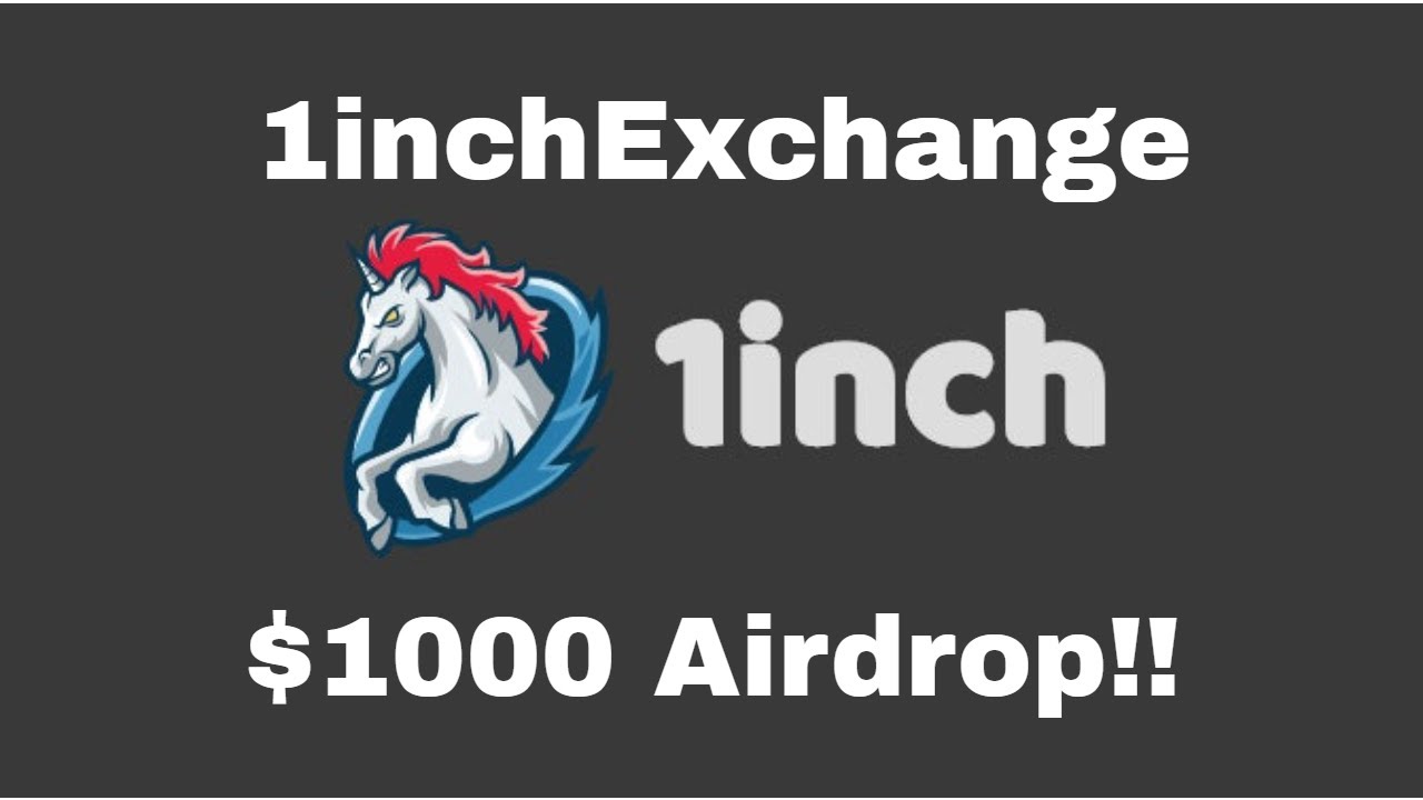 1inchExchange Free Airdrop - 600 Tokens - +$1000