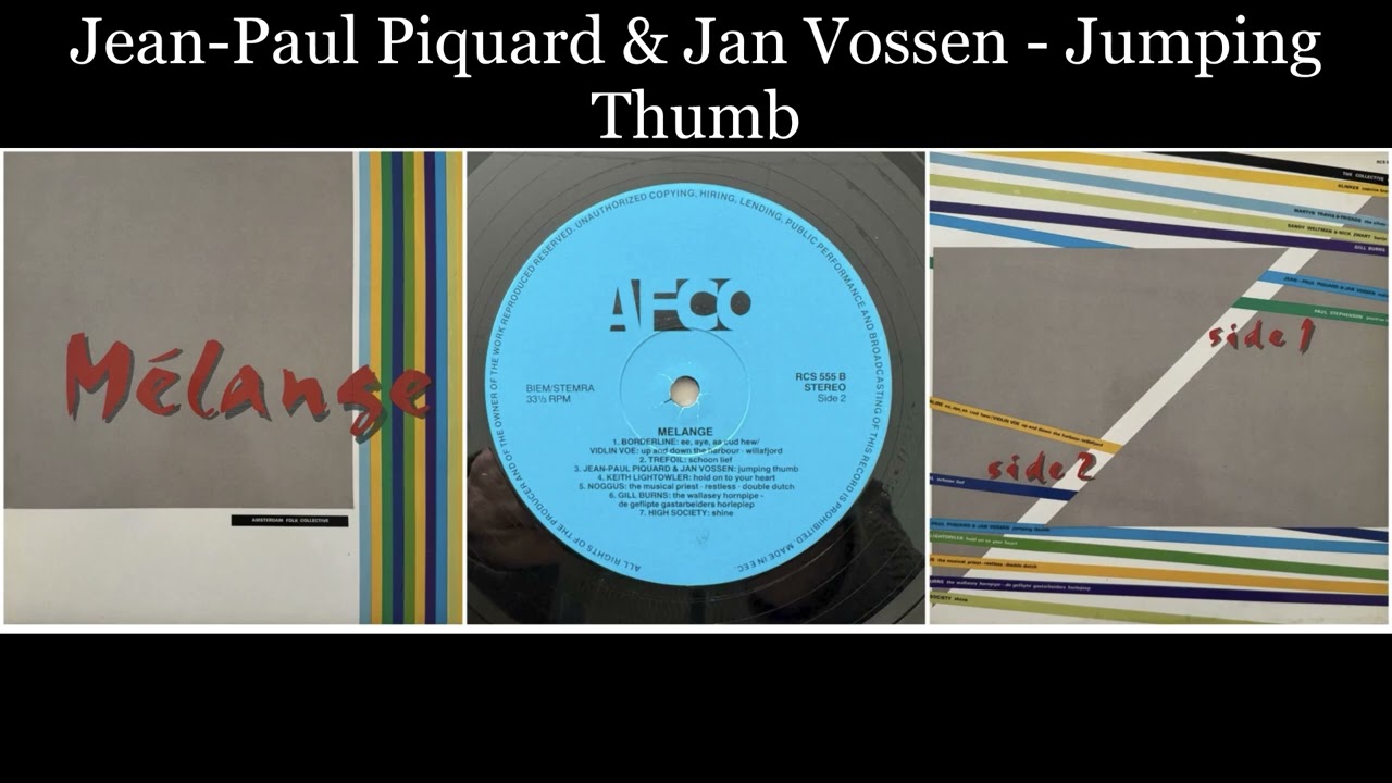 Various - Mélange - 10 Jean-Paul Piquard & Jan Vossen - Jumping Thumb