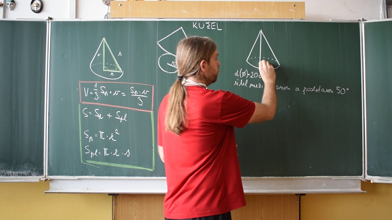 Matematika 9. ročník - kužel