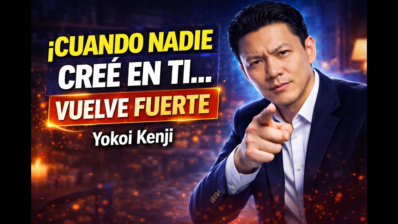 (Muy emocional + viral)Cuando Nadie Está a Tu Lado… ESTO Te Hará Imparable | Yokoi Kenji
