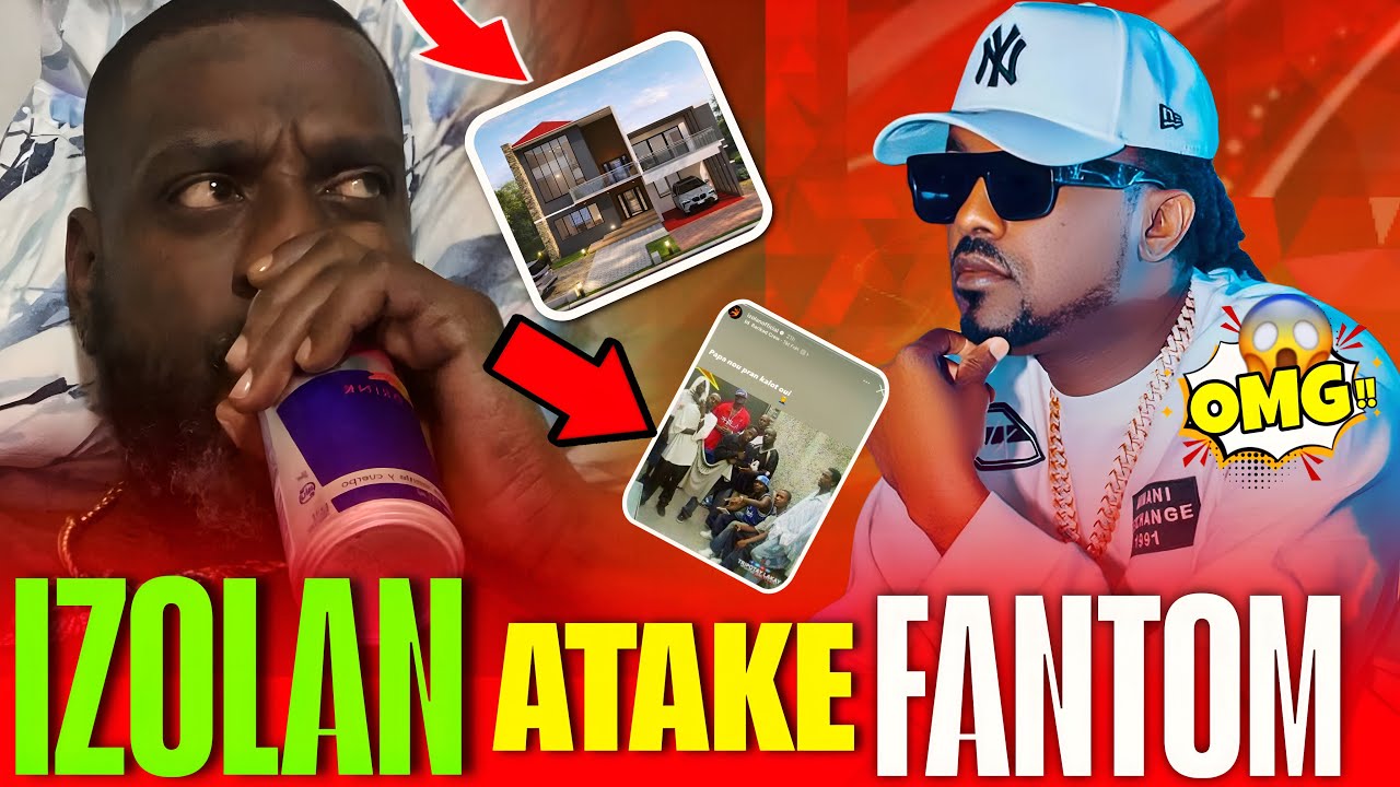 IZOLAN ATAKE FANTOM 🤦🏻‍♂️ GADON WONT 🙄 RAPKREYOL PRAN KALÒT 😭 SE TRIS