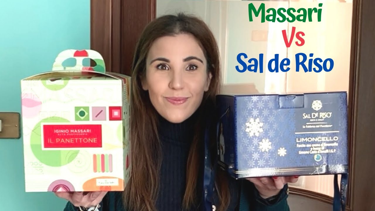 Panettone MASSARI Vs SAL DE RISO  || assaggiamo panettoni dei Maestri pasticceri