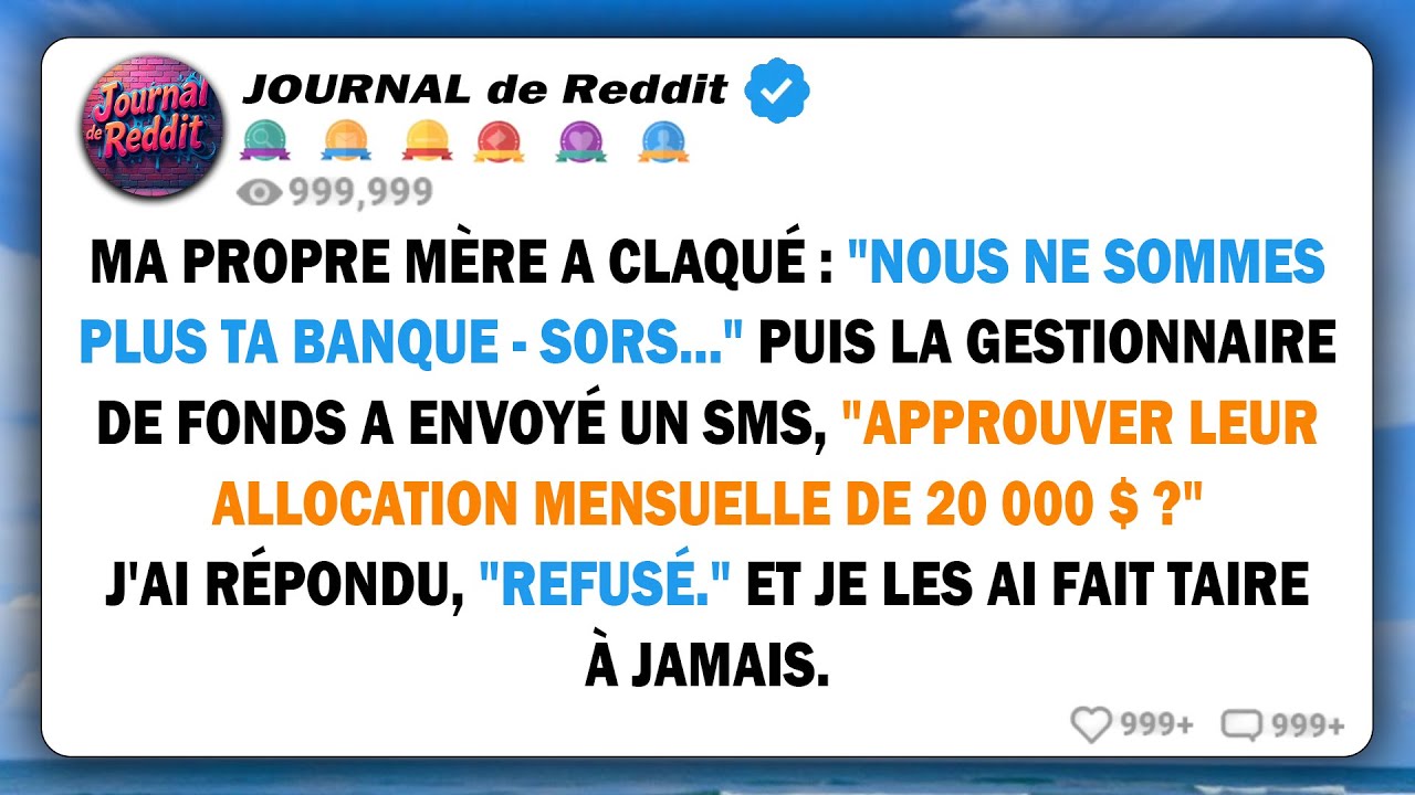 Ma mère a crié : 