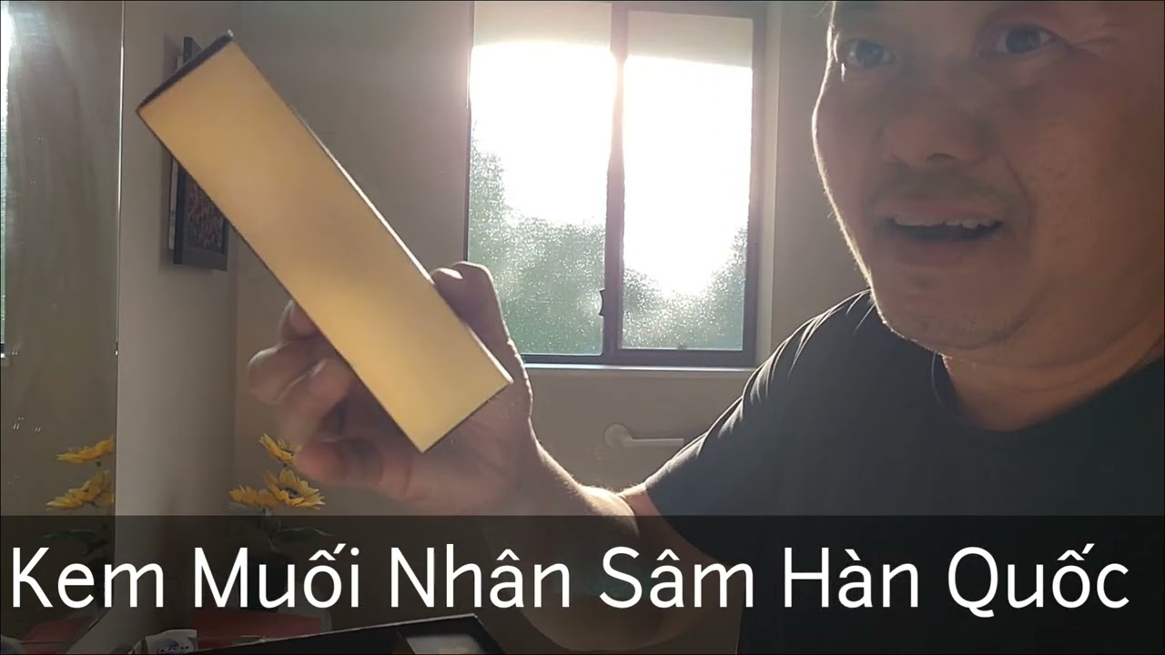 Kem đ&aacute;nh răng muối nh&acirc;n s&acirc;m H&agrave;n Quốc Trị H&ocirc;i Miệng