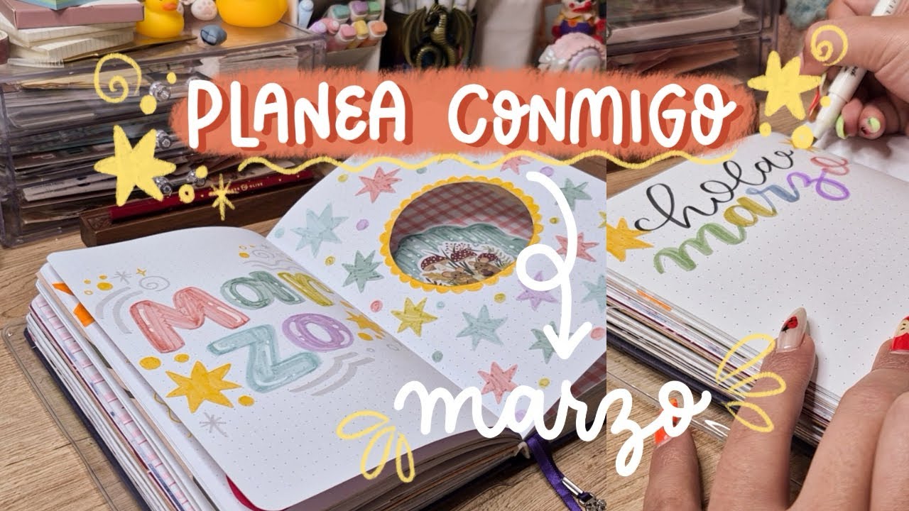 JOURNAL de MARZO ✨ Planea conmigo!