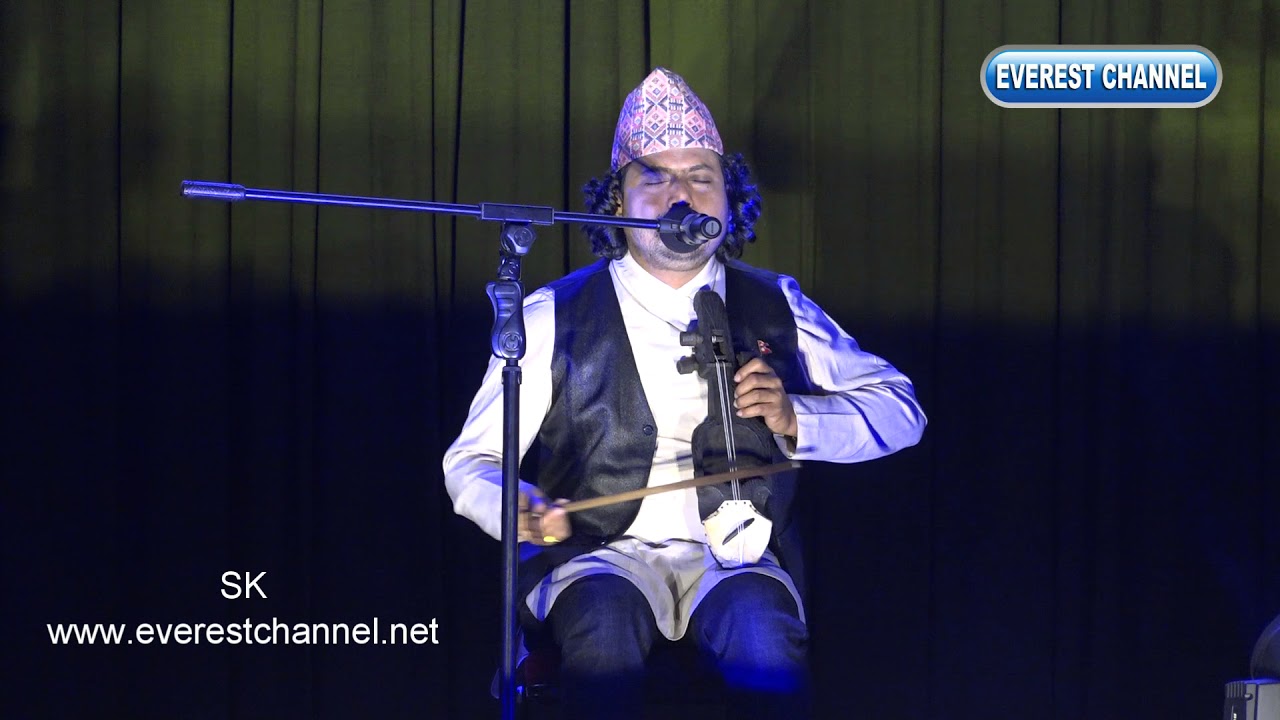 Suraj Thapa lll Nepal Idol live in UK lll सारंगी बजाउदै