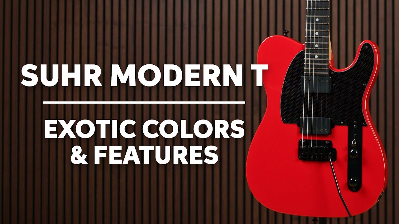 Suhr 10th Anniversary Andy Wood Signature Modern T HH Electric Guitar Demo