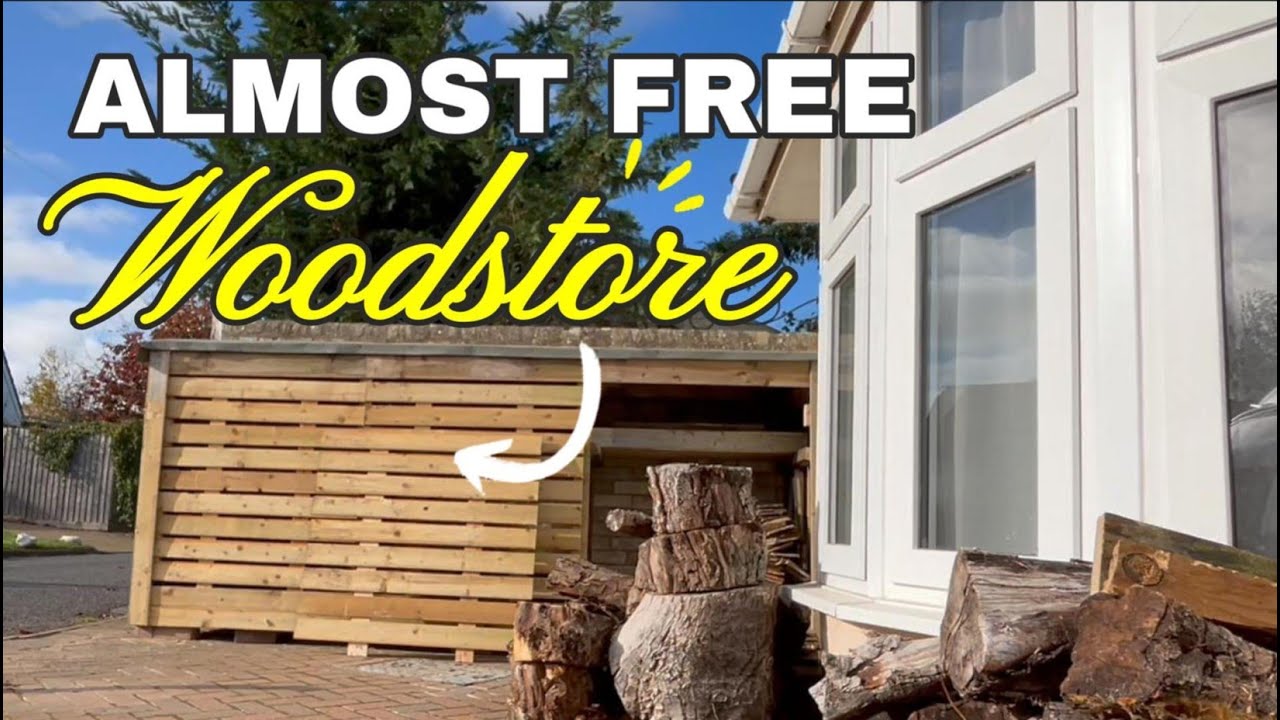ALMOST FREE WOODSTORE FROM RECLAIMED TIMBER