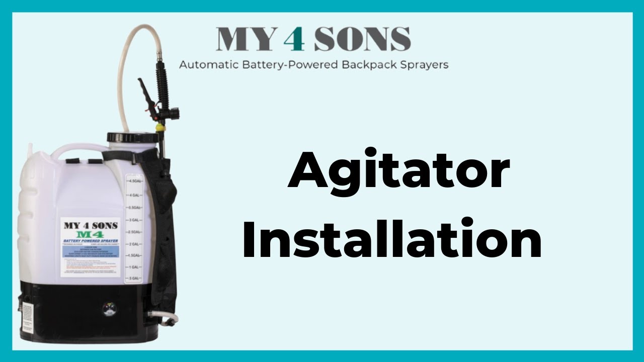 How To Install The Agitator Option On The M4