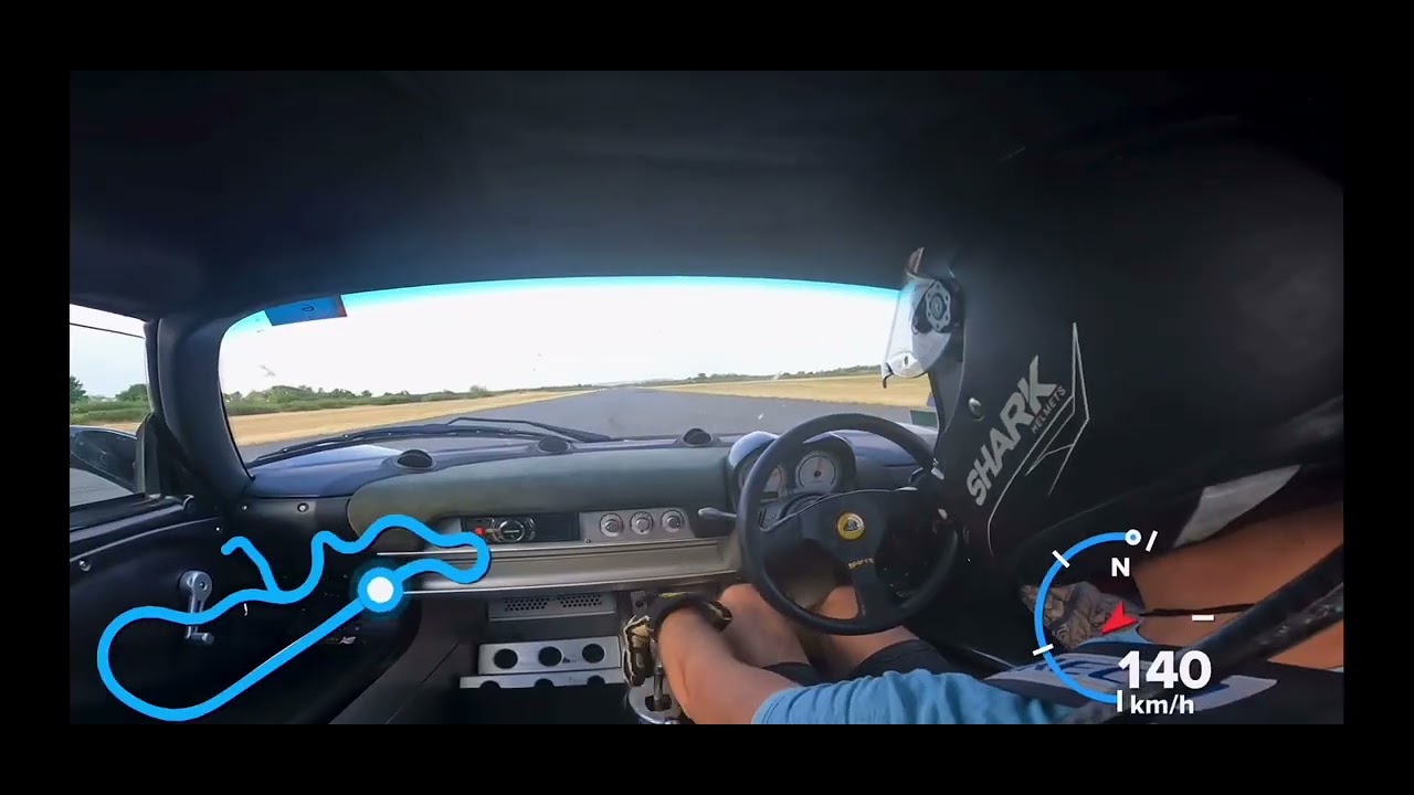 ⏱️best lap 1.15.65 - Lotus Elise Rover - circuit de lurcy L&eacute;vis 