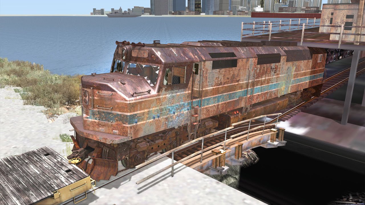Amtrak Abandoned on a Ship!