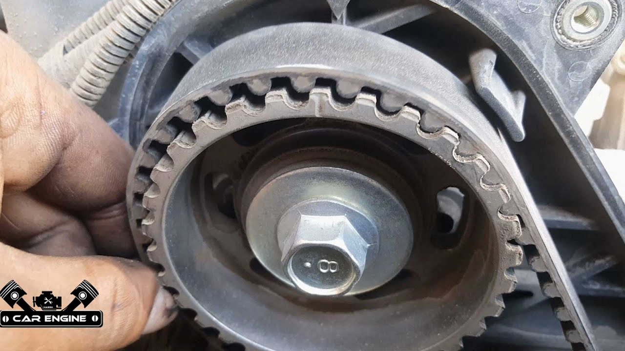 Engine 2KD  timing  belt Marks hilux 2015 toyota