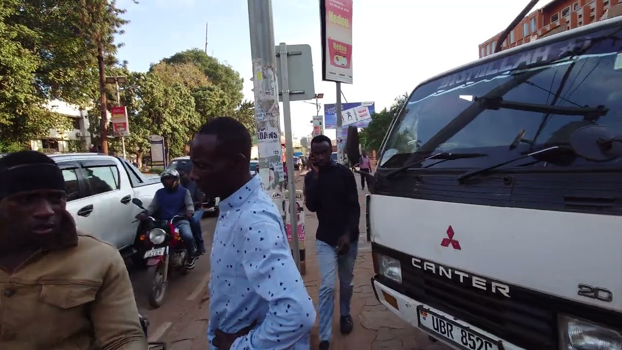 ambient walk through Kampala, Uganda, Bombo Road