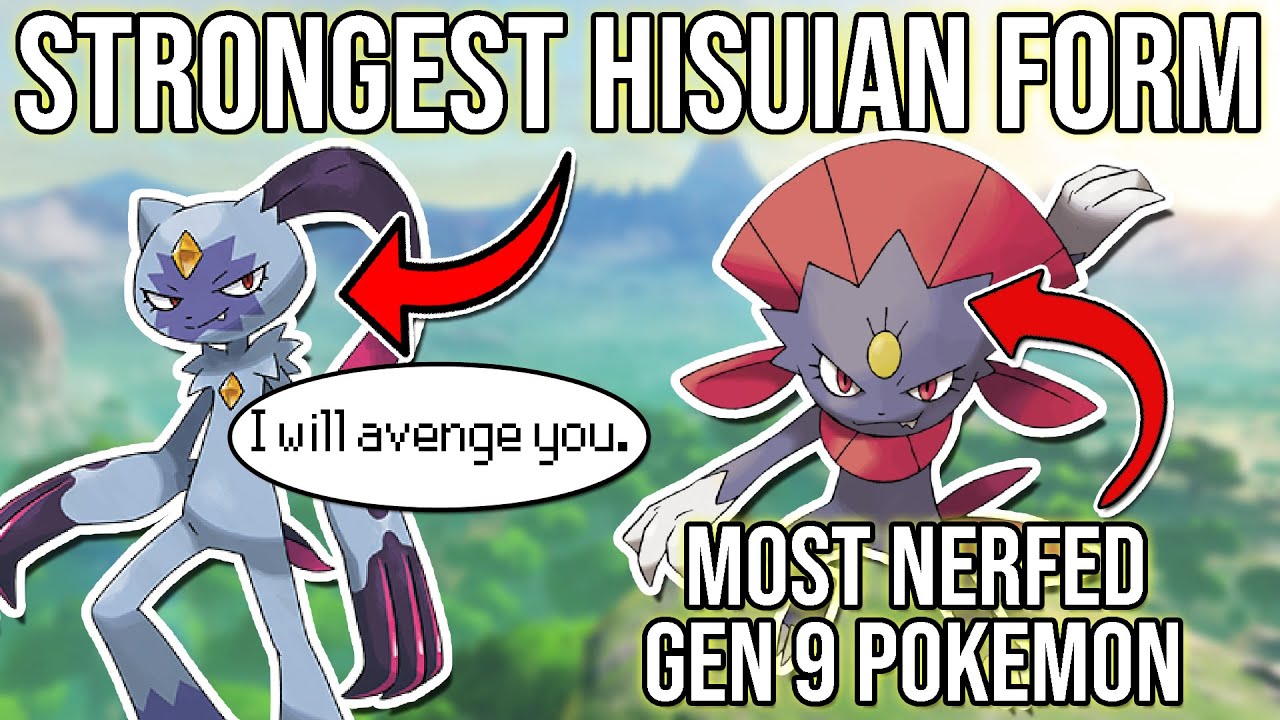 Sneasler Will AVENGE Weavile in Gen 9 Competitive Pokemon.