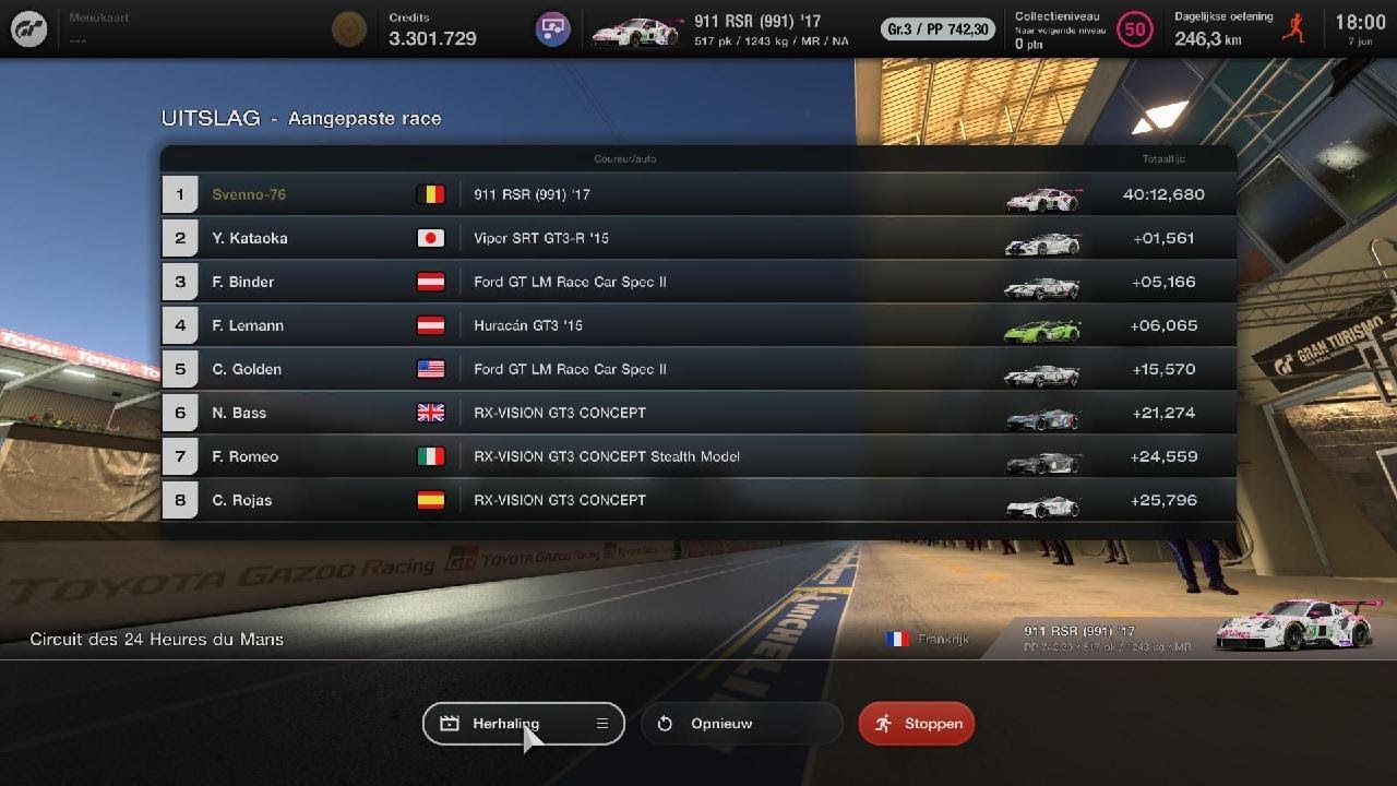 Gran Turismo 7 Lemans 2025