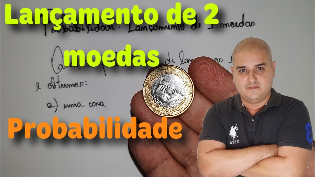 Probabilidade 03: Lançamento de duas moedas