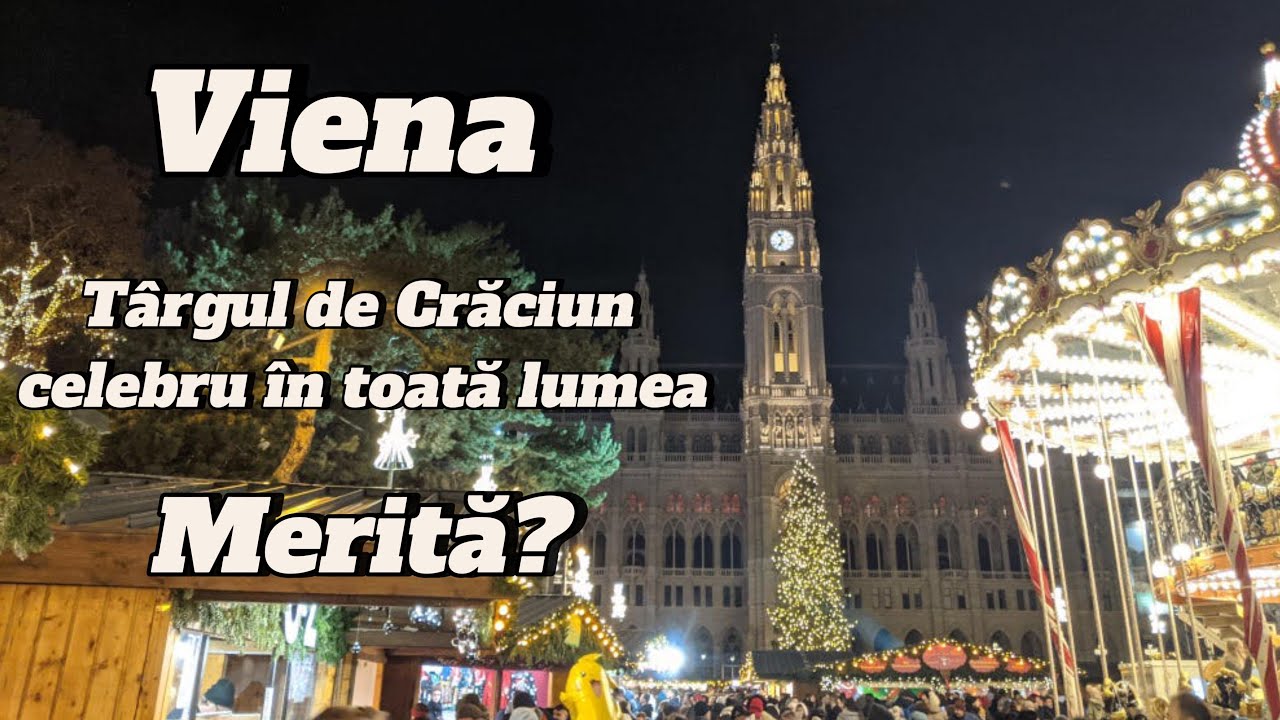 🔴 E DE VIS VIENA - Are cel mai FRUMOS TÂRG de CRĂCIUN din EUROPA
