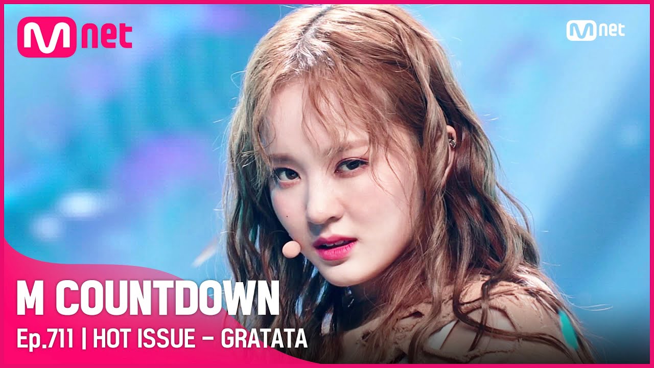 [HOT ISSUE - GRATATA] KPOP TV Show | #엠카운트다운 | Mnet 210527 방송