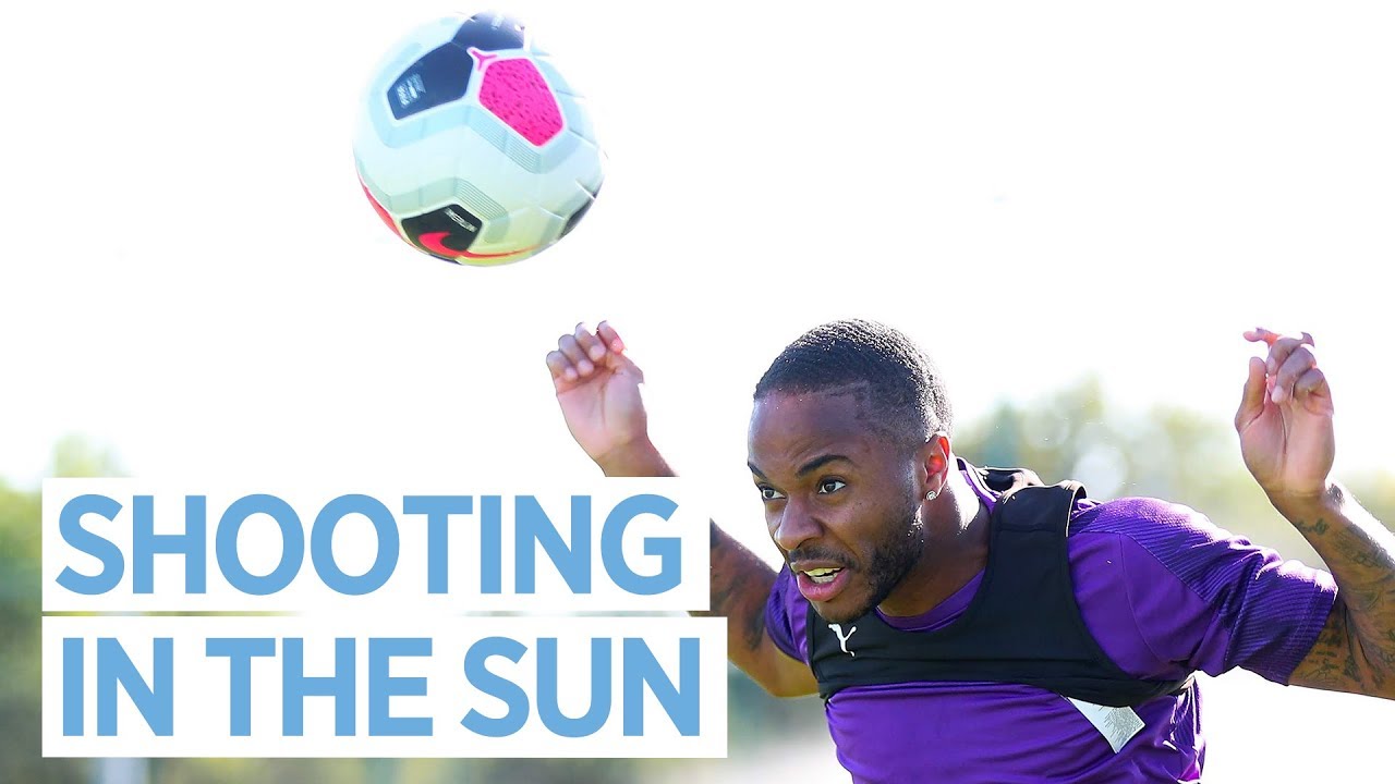 SHOOTING DRILLS AT TRAINING | Man City Training