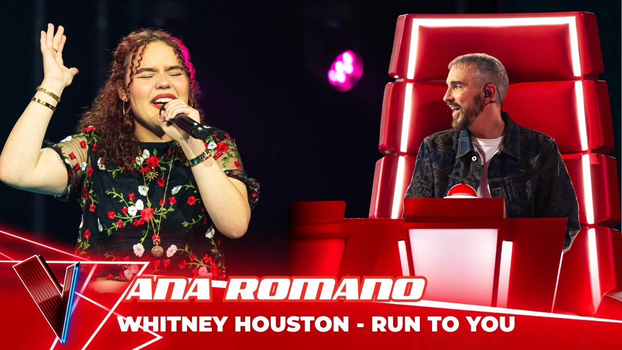 Whitney Houston - 'Run to You' ● Ana Romano | Blinds | The Voice Belgique Saison 12