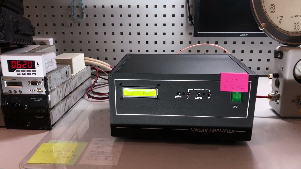 VHF 144-148 MHz power amplifier 1000W EME, FT8 for R2DMD