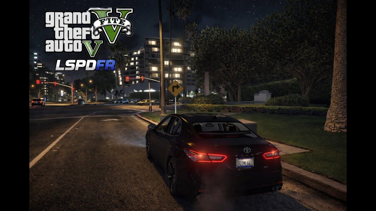 City Patrol With Toyota Camry | GTA V MOD |  LSPDFR |