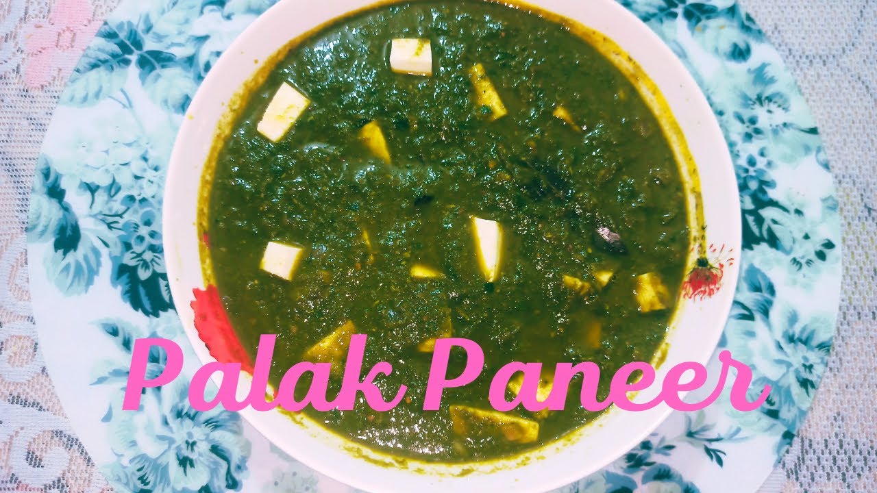Palak Paneer | Curry | Creamy & Crispy Delights