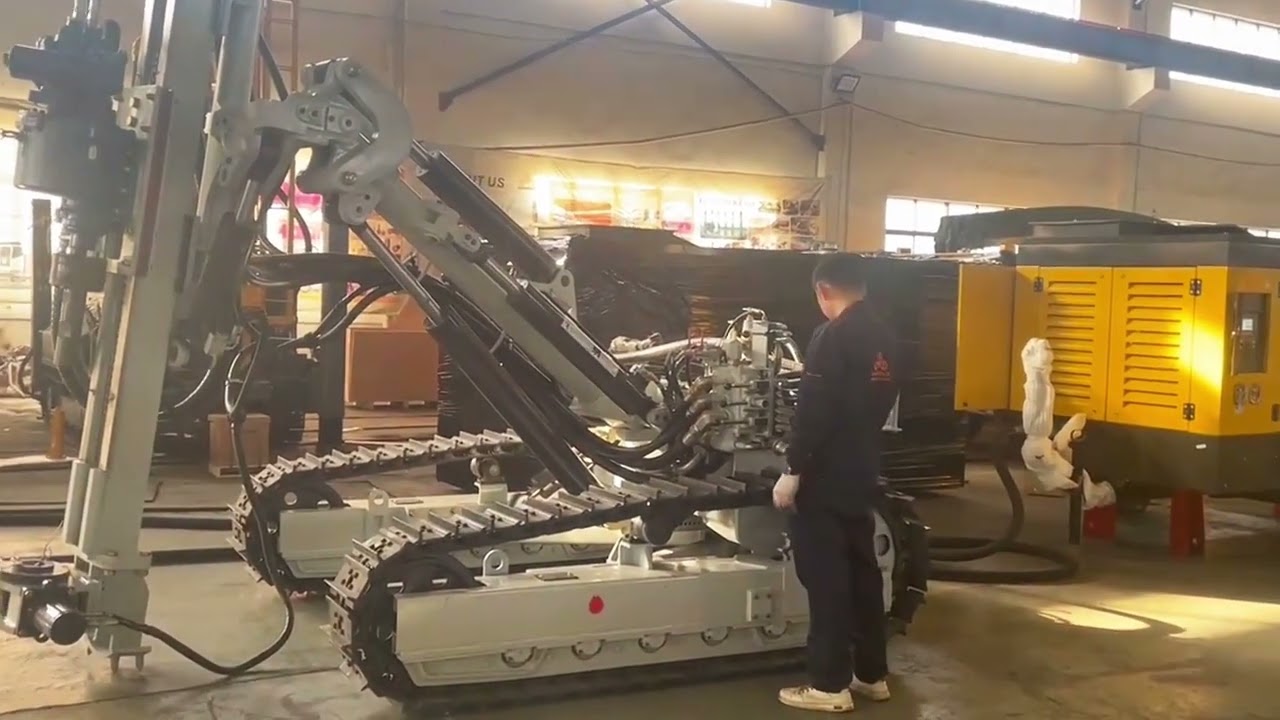 DTH Drilling Rig Small Pneumatic Drilling Machine Hydraulic Portable Drilling Rig