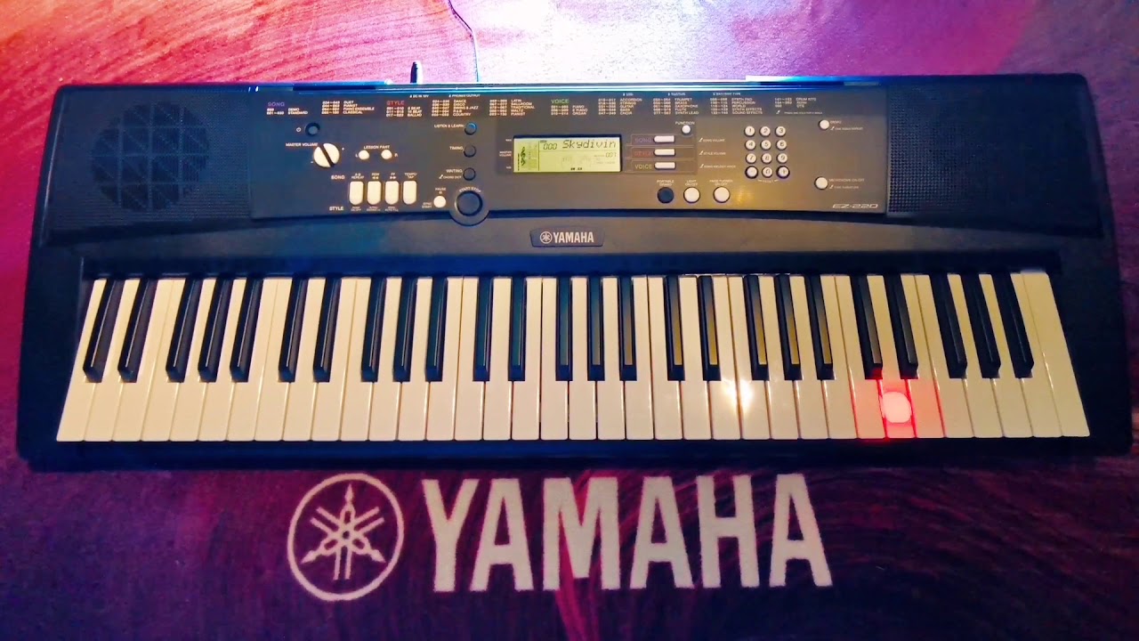 Keyboard Yamaha EZ-220 MIDI.PL