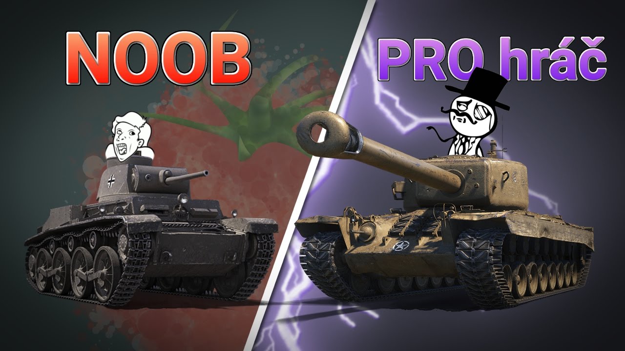 RAJČE🍅 vs FIALKA🌺 [WORLD OF TANKS NOOB vs PRO]
