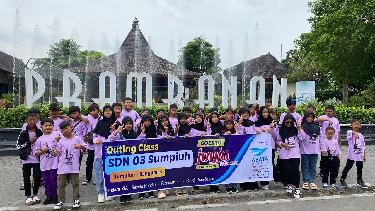 Memorable Tour|SDN 03 Sumpiuh|Goes To Jogja|18 September 2025|Bersama Abata Wisata