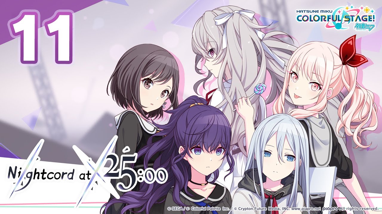 HATSUNE MIKU: COLORFUL STAGE! - Nightcord at 25:00 Main Story Episode 11