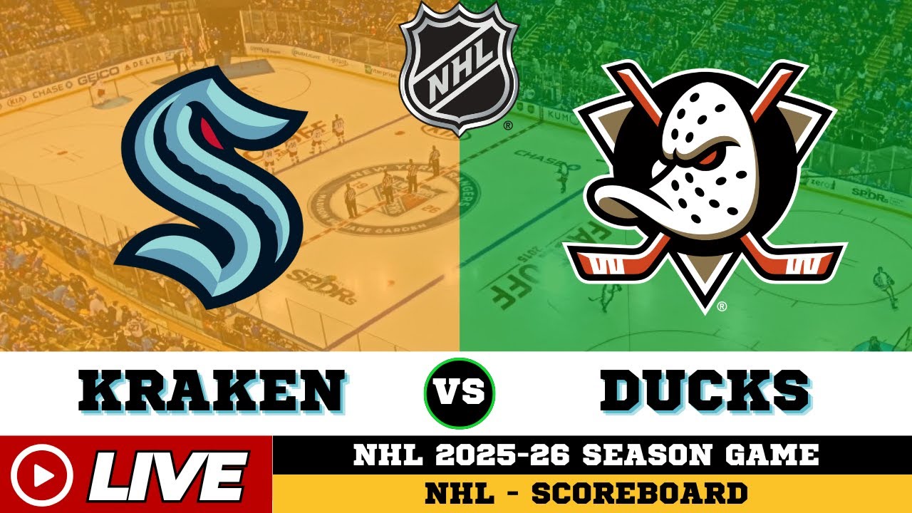 🔴LIVE : Seattle Kraken Vs Anaheim Ducks | NHL 2026 | NHL Live SCOREBOARD | 02/04/2026