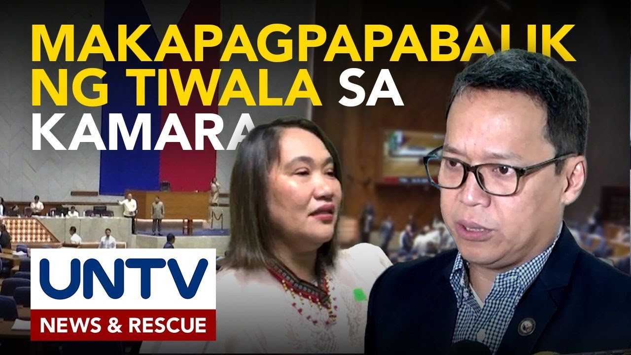 Pagtanggap ng Kamara sa mga reklamo vs PBBM, makatutulong para maibalik ang tiwala ng publiko