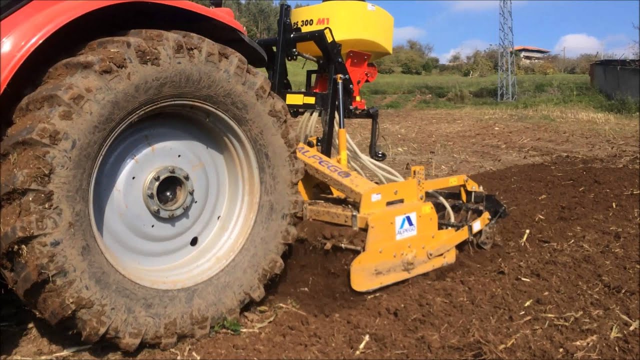 FRESADORA ALPEGO FH 300 Y SEMBRADORA APV PS 300 M1