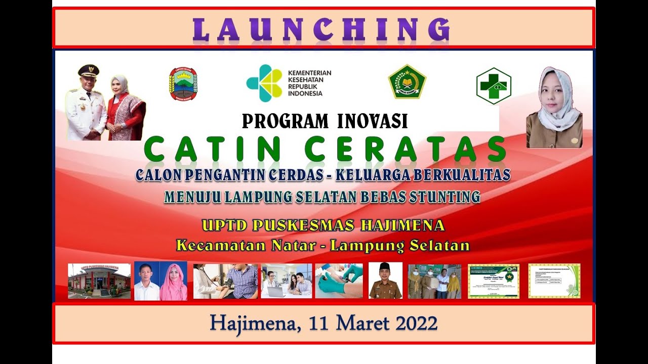 Launching Catin Ceratas, Program Inovasi UPTD Puskesmas Hajimena