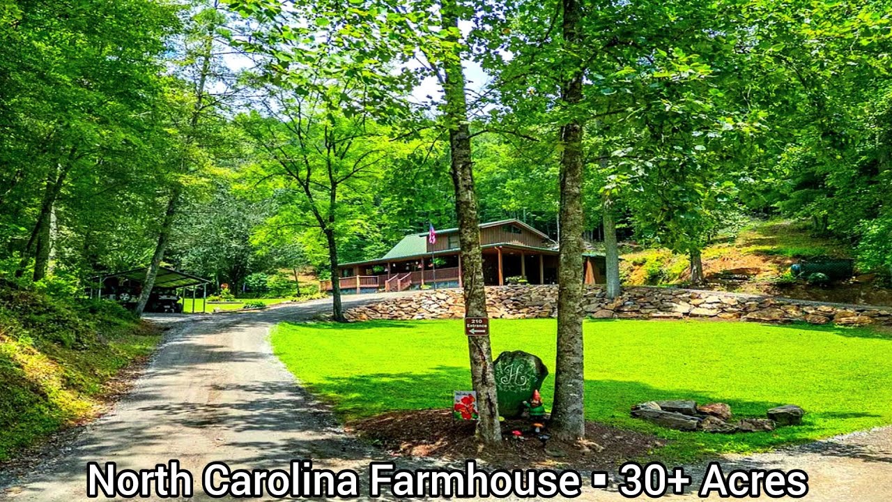 North Carolina Farms For Sale | 30+Acres | North Carolina Land For Sale | Cherokee Tribal Land